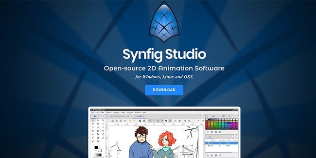 Software de animação 2D de código aberto