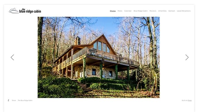 Die Blue Ridge Mountain Cabin