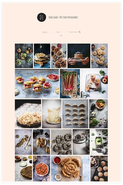 Doaa Elkady Website für Lebensmittelfotografie