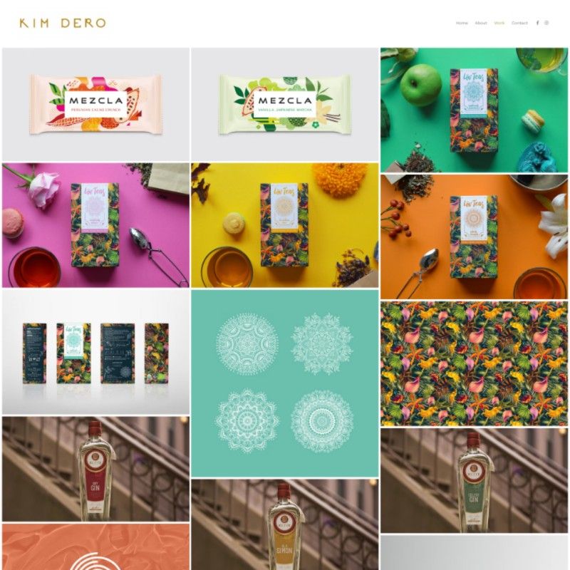 minimalist product photography website design