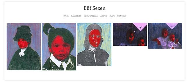 Arte de medios mixtos de Elif Sezen