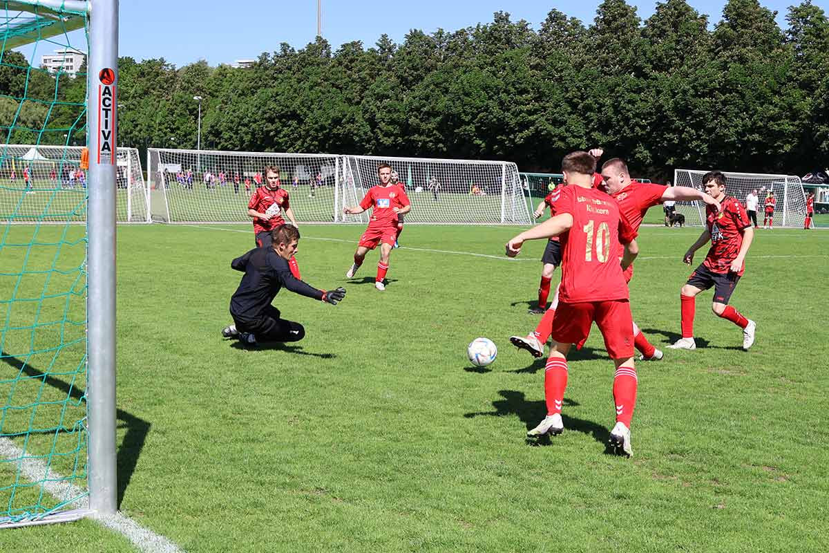 Wieder mal ein echtes Familienderby mit unseren Freunden vom TSV 1860 München