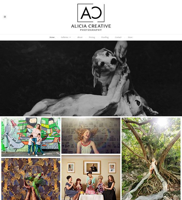 Alicia Adamopoulos Portfolio Przykłady stron internetowych