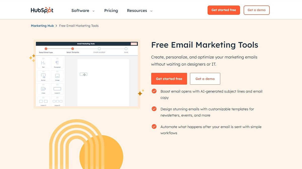 HubSpot – marketing e-mailowy