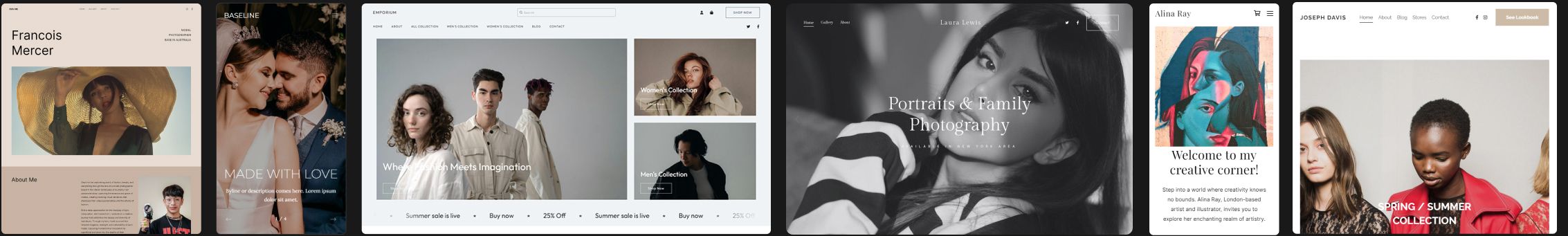 Showcase your portfolio